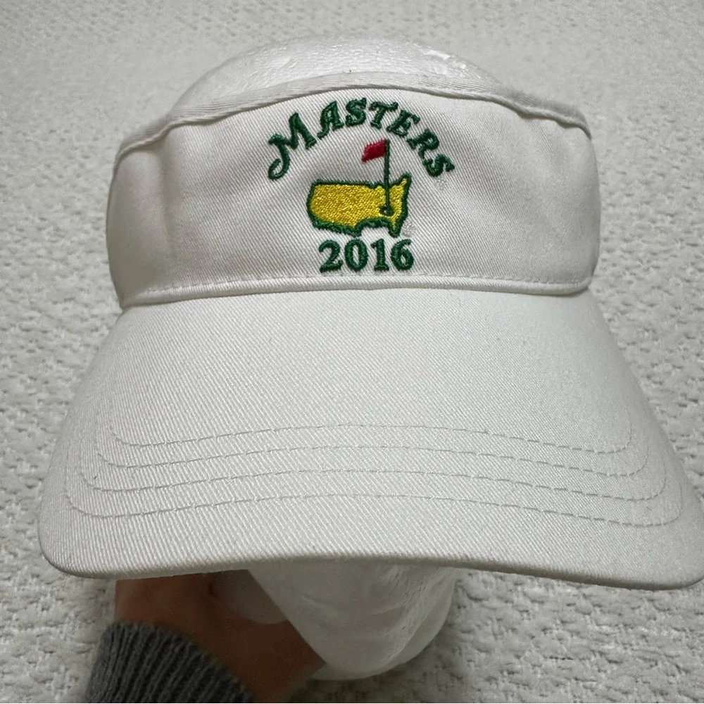 American Needle Augusta National Masters 2016 Golf Visor Hat White - Picture 3 of 11